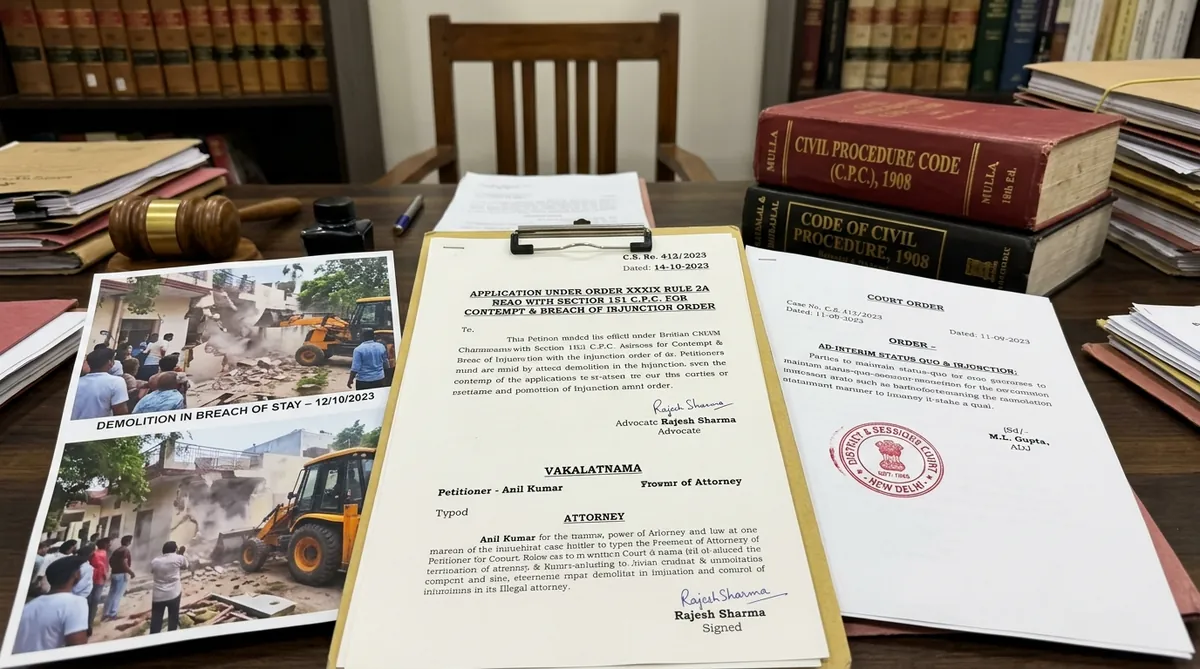 Enforcing Stay Orders: Order 39 Rule 2A CPC - Urban Rights Legal