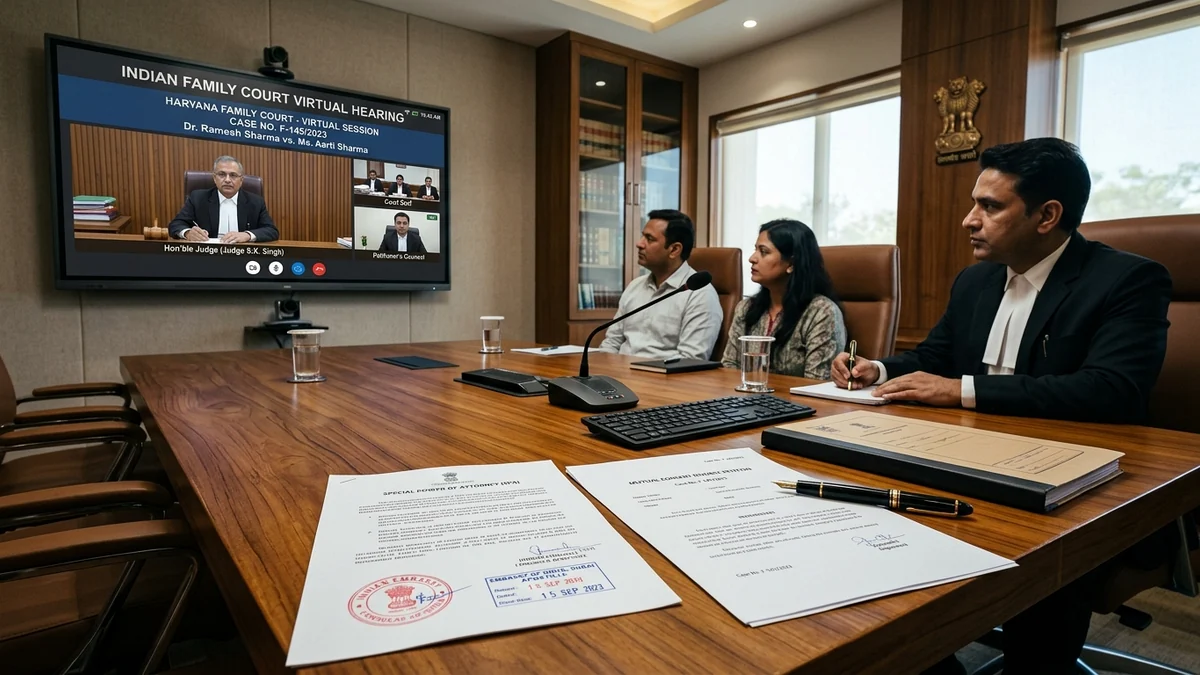 NRI Mutual Consent Divorce Video Conferencing and Special Power of Attorney - Urban Rights Legal