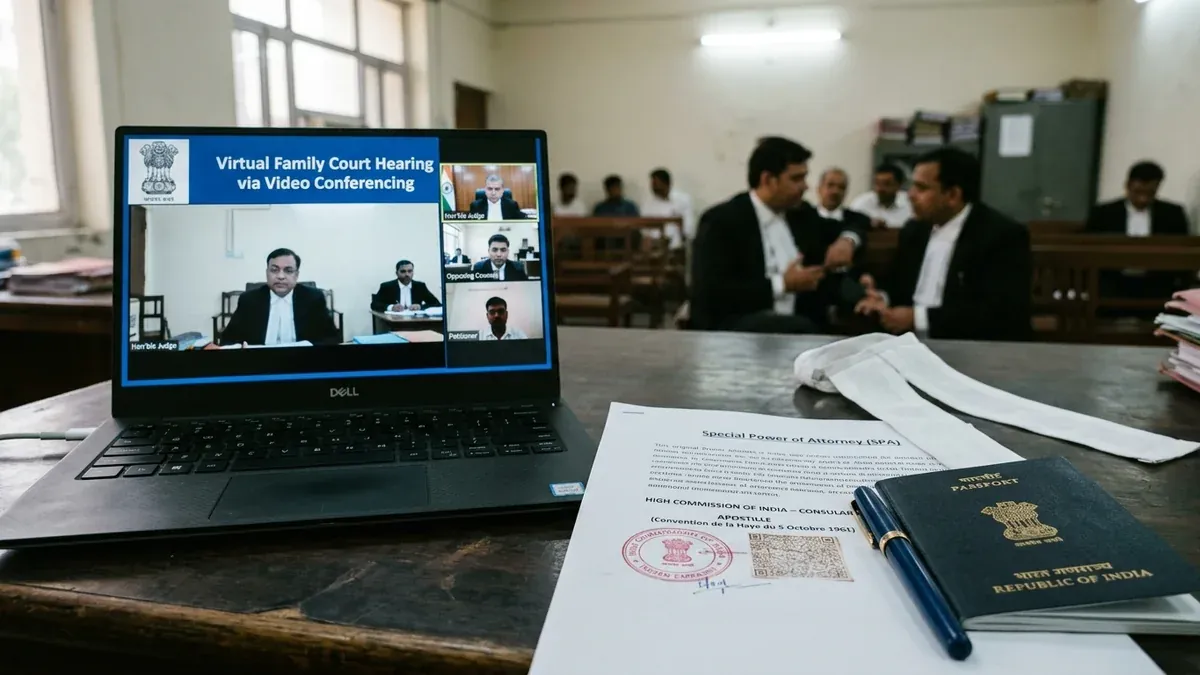 NRI Mutual Consent Divorce via Video - Urban Rights Legal