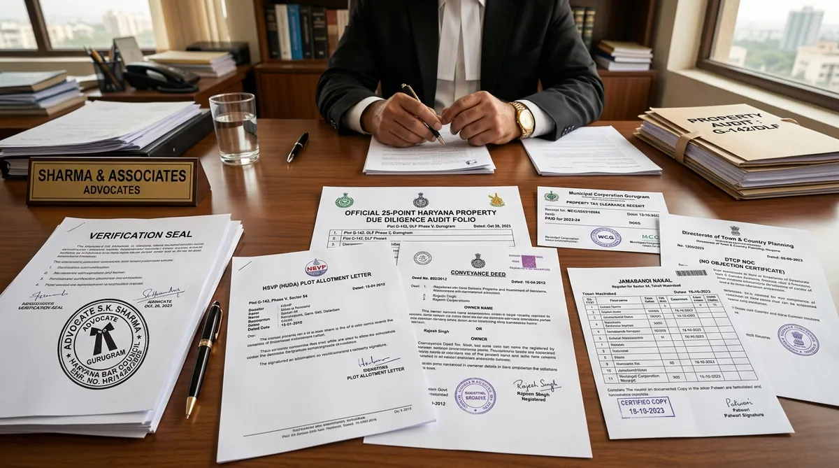 Property Due Diligence Checklist Haryana - Urban Rights Legal