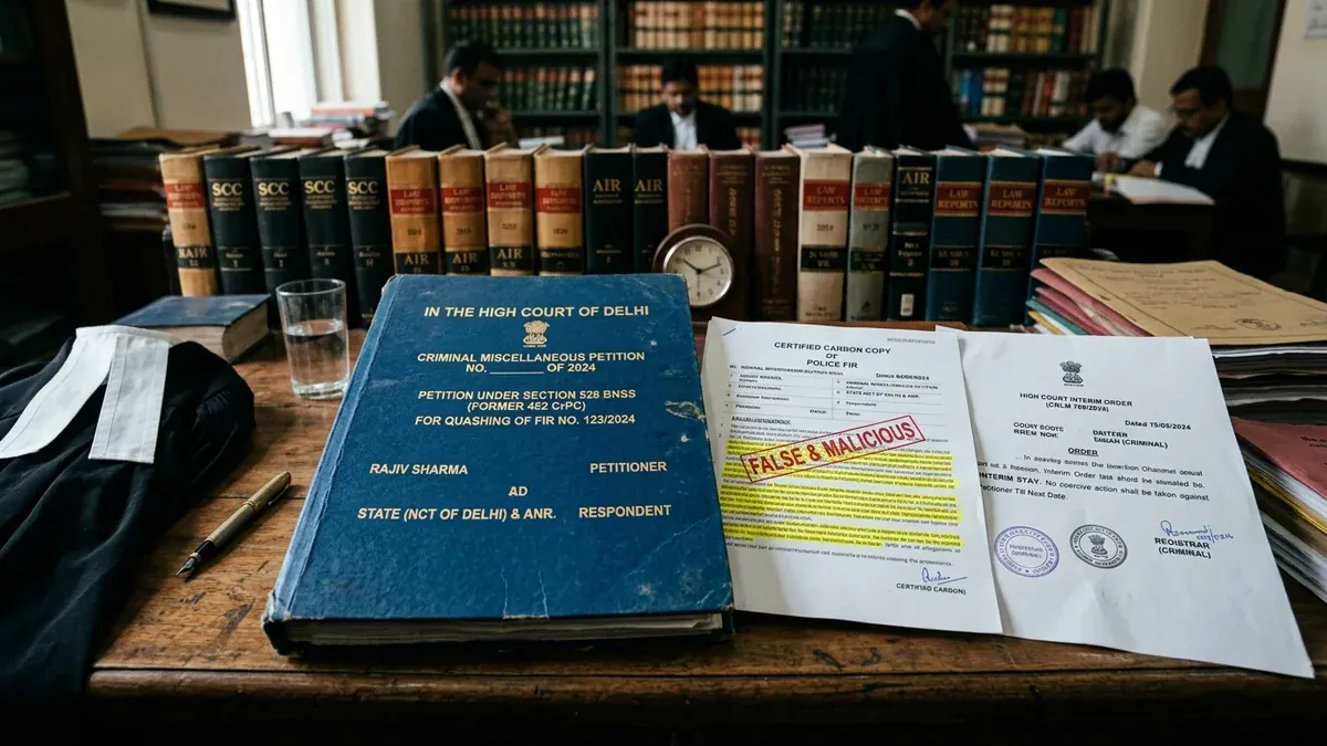 Quashing FIRs: Section 528 BNSS Guide - Urban Rights Legal