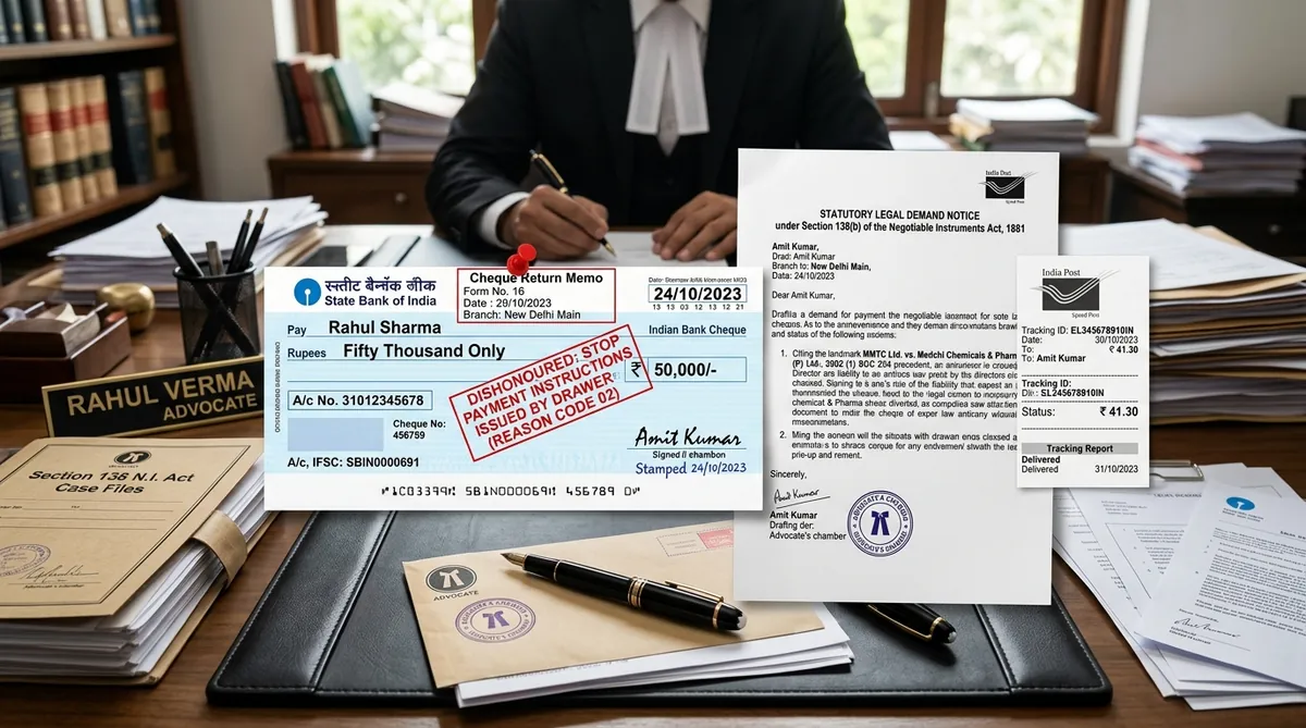 Stop Payment & Sec 138 NI Act Cheque B... - Urban Rights Legal