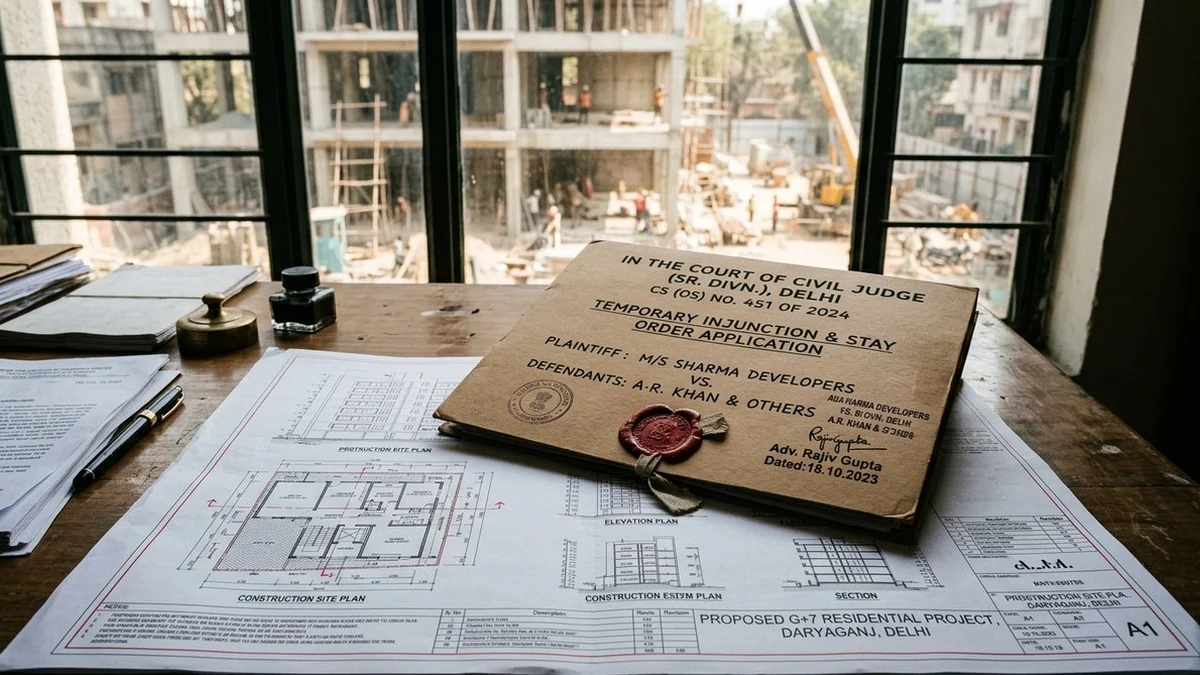 Urgent Stay Orders under Order 39 Rules 1 & 2 CPC: Preventing Demolition & Encroachment - Legal Guide India